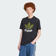 Adidas Originals JY2761 Eskitilmiş Grafik Baskılı Tişört