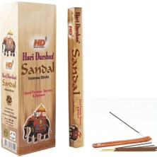 Hype Store Hari Darshann Sandal Ağaç Kokusu 20 Adet Çubuk Tütsü 1 Adet Kayık Tütsülük Hediye