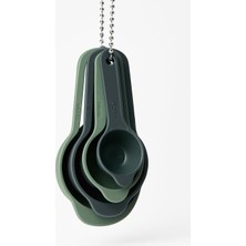 Delixa Vios Store Çoklu Ölçü Kaşığı (Yeşil- Siyah)