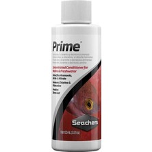 ‎Seachem Seachem 100 ml Prime Su Düzenleyici Akvaryum İçin Klor, Amonyak ve Nitrit Giderici Etkili