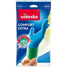 Delixa Comfort & Care Eldiven, %100 Doğal Lateks, L