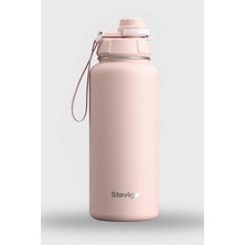 Delixa Stevig 1 Hand Leak-Proof Sızdırmaz Çelik Termos 1000 ml Icy Pınk ST-219