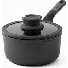 Delixa Berghoff Leo Stone Yapışmaz Kapaklı Alüminyum Döküm Sos Tenceresi 18 cm