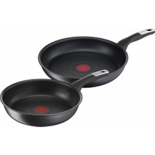 Delixa Titanyum 6x Unlimited 22/28 cm Indüksiyon Tabanlı 2'li Tava Seti - 2100120022