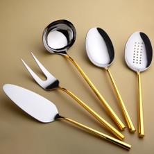 Delixa Jumbo 1001 Altın 5 Parça Servis Seti