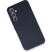 Luxury  Samsung Galaxy A54 5g Kılıf First Silikon - Lacivert 784654