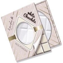 Lovely White Chocolate Bronzer Pudra 1 Renk Tonu ile Yağlı Ciltler için Matlaştırıcı Etki