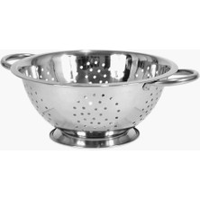 Hype Store Epınox Paslanmaz Çelik Makarna Süzgeci, Salata Süzgeci - 30 cm Çap, Çok Renkli