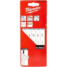 MILWAUKEE T318BF Dekupaj Bıçağı Bi-Metal 105 mm 5 Adet
