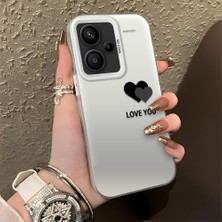 HONTINGA Xiaomi Redmi Note 13 Pro Plus 5g ile Uyumlu Kılıfı Silikon Kenar Sert Arka Düşüme Önleyici Basitlik Anti Düşme Kamera Korumali Renkli Kalpler Desen Telefon Kılıfı Kadın ve Erkek Için Uygundur K1-0710