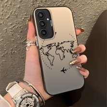 HONTINGA Samsung Galaxy S23 Fe ile Uyumlu Kılıfı Silikon Kenar Sert Arka Düşüme Önleyici Basitlik Anti Düşme Kamera Korumali Uçuş Desen Telefon Kılıfı Kadın ve Erkek Için Uygundur K1-0714