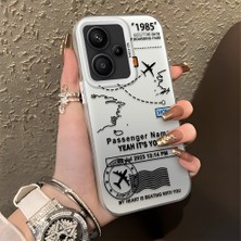 HONTINGA Xiaomi Redmi Note 13 Pro Plus 5g ile Uyumlu Kılıfı Silikon Kenar Sert Arka Düşüme Önleyici Basitlik Anti Düşme Kamera Korumali Uçuş Desen Telefon Kılıfı Kadın ve Erkek Için Uygundur K1-0714