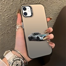 HONTINGA iPhone 12 Pro ile Uyumlu Kılıfı Silikon Kenar Sert Arka Düşüme Önleyici Basitlik Anti Düşme Kamera Korumali Mercedes Desen Telefon Kılıfı Kadın ve Erkek Için Uygundur K1-0716