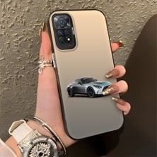 HONTINGA Xiaomi Redmi Note 11 Pro ile Uyumlu Kılıfı Silikon Kenar Sert Arka Düşüme Önleyici Basitlik Anti Düşme Kamera Korumali Mercedes Desen Telefon Kılıfı Kadın ve Erkek Için Uygundur K1-0716