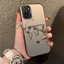 HONTINGA Xiaomi Redmi Note 10S ile Uyumlu Kılıfı Silikon Kenar Sert Arka Düşüme Önleyici Basitlik Anti Düşme Kamera Korumali Uçuş Desen Telefon Kılıfı Kadın ve Erkek Için Uygundur K1-0714