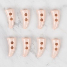 Norino Loren Crafts 8 Li Açık Pembe Çoban Düğme - 139