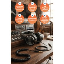 Oneodio Studio Ses Kayıt Kulak Üstü Kablolu Kulaklık