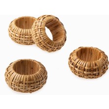 Hepta Collection Jumbo Nature 4'lü Peçete Halkası