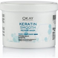 Hype Store Okay Keratin Smooth Repair Mask 500 Ml.