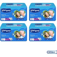 Canped Belbantlı Hasta Bezi Ekstra Büyük Boy Xlarge 30'Lu 4 Paket / 120 Adet