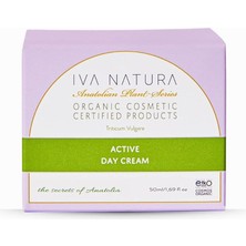 Hype Store Iva Natura Organik Nemlendirici Gündüz Kremi Buğday Ruşeymi ve Mürver Özlü, Doğal ve Parabensiz, 50