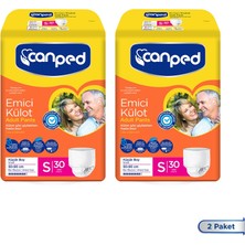 Canped Emici Külot Small Hasta Bezi (30X2=60 Adet