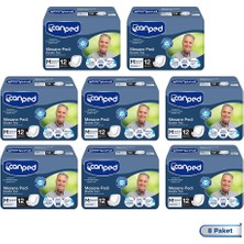 Canped Mesane Pedi 96 Adet Erkekler İçin Özel Emici Taneciklerle Tasarlanmış Konforlu Kullanım