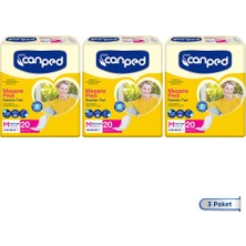 Canped Mesane Pedi Normal M Beden 20 Adet x 3 Adet
