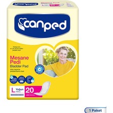 Canped Mesane Pedi Yoğun L Beden 20 Adet