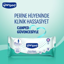 Canped Perine Bölgesi Temizleme Havlusu 50 Li