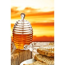 Hepta Collection Bev Kitchen Şekilli Akrilik Bal Kavanozu Şeffaf