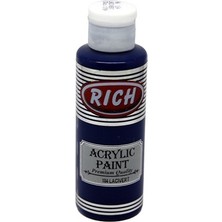 Rich 184 Lacivert Akrilik Boya 130 cc Dayanıklı ve Su Bazlı Dekoratif Boya