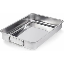 Hepta Collection Koncıs Paslanmaz Çelik Fırın Kalıbı; (34X24 cm