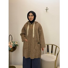 JOOQSTORE Peluş Fermuarlı Kaban