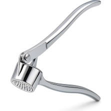 Hepta Collection Vios Store Metal Sarımsak Ezici, Paslanmaz Çelik Ergonomik Saplı Dayanıklı Pratik Sarımsak Presi