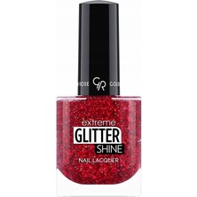 Hype Store Golden Rose Glitter Shine Nail Lacquer NO:210