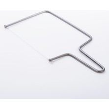 Hepta Collection Paslanmaz Çelik Peynir Dilimleyici – Dayanıklı Tel Kesici, Kolay Kullanım, Peynir, Tereyağı ve Tatlı