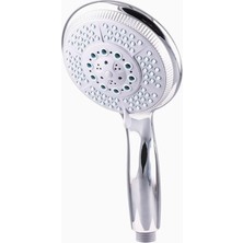 Hype Store 5 Fonksiyonlu Büyük Başlı El Duşu Duş Başlığı - Farklı Püskürtme Modları - Yüksek Kaliteli Abs Krom