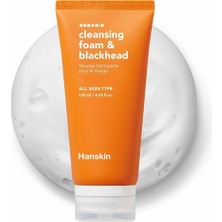 Hype Store Hanskin Cleansing Foam Blackhead-Yüz Yıkama Köpüğü/siyah Nokta Karşıtı/tüm Cilt Tipleri Için 120ML