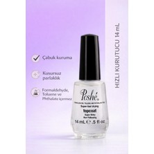 Poshe Jet Oje Kurutucu Top Coat 14 ml