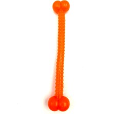 Hype Store Tasma Market 30CM Diş Kaşıma Tartar Temizleme Kemik Köpek Oyuncağı Turuncu