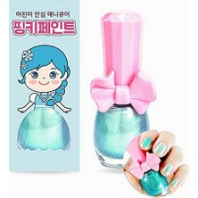 Hype Store Pinky Cosmetic I'm Pinky Kids Nail Paint Shiny Blue Çocuklar Için Soyulabilir Oje