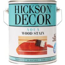 Hickson Decor Ultra Aqua Wood Stain Dış Cephe Ahşap Boyası 5 Lt Akajou