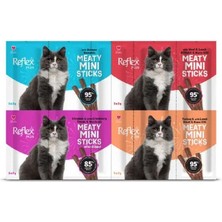 Hepta Collection Meaty Mini Sticks Kedi Ödül Maması 5 Adet x 2 gr x 4 Çeşit
