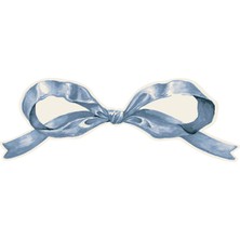Hester & Cook Heirloom Blue Bow Table Accent - Pack Of 12