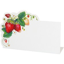 Hester & Cook Strawberries Place Card - Pack Of 12