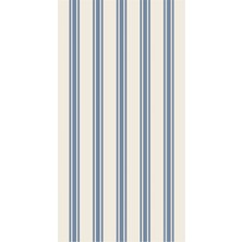 Hester & Cook Cornflower Blue Linen Stripe Guest Napkin - Pack Of 16