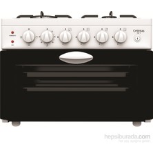 Çetintaş 727T 29 Litre ve 4 Gözü Gazlı Ocaklı  Kombine Fırın