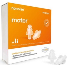 Nonoıse Motosiklet Kulak Tıkacı Şeffaf