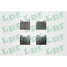 Lpr Fren Balata On Opel Kadett C 1.0 1973-1979 / Ascona A 1.6 1970-1975 / Kadett B 1.2 1971-1973 / Kadett C 1.2 1973-1979/ Kadett B 1.1 1971-1973/ Alfa Romeo Gıulıetta (116) 1.3 1977-1985 60724069